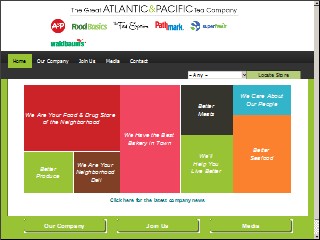 Web site www.aptea.com, Food Basics