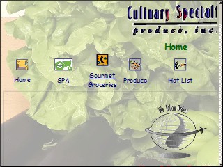 Web site www.culinaryproduce.com, Culinary Specialty Produce Inc