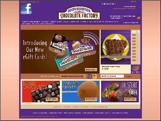 Web site www.rmcf.com, Rocky Mountain Chocolate Fctry